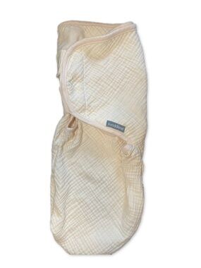 SwaddleMe Quilted Cream Baby Swaddle